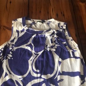 JCrew large floral print dress